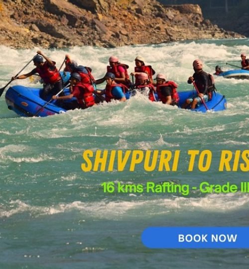 18 km Rafting in Rishikesh from Shivpuri