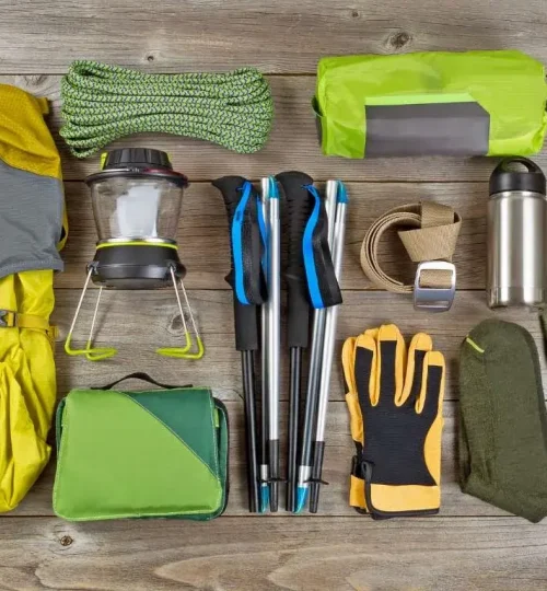 Tent on Rent, Sleeping Bag, Gas Stove, Yoga Mat, Trekking Pole and Trekking Bag etc.